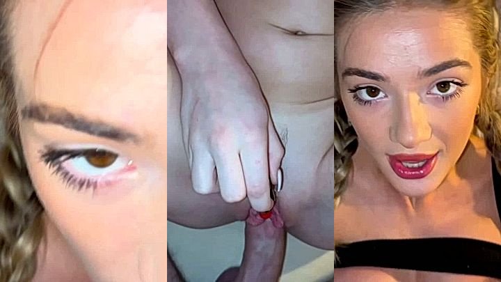Autumren getting fucked while using a vibrator to rub her clits
