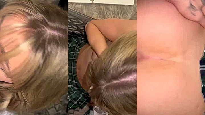 school girl Autumren sucking a dick and and getting fucked from back