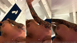 Naked  Alex Mucci onlyfans taking a shower