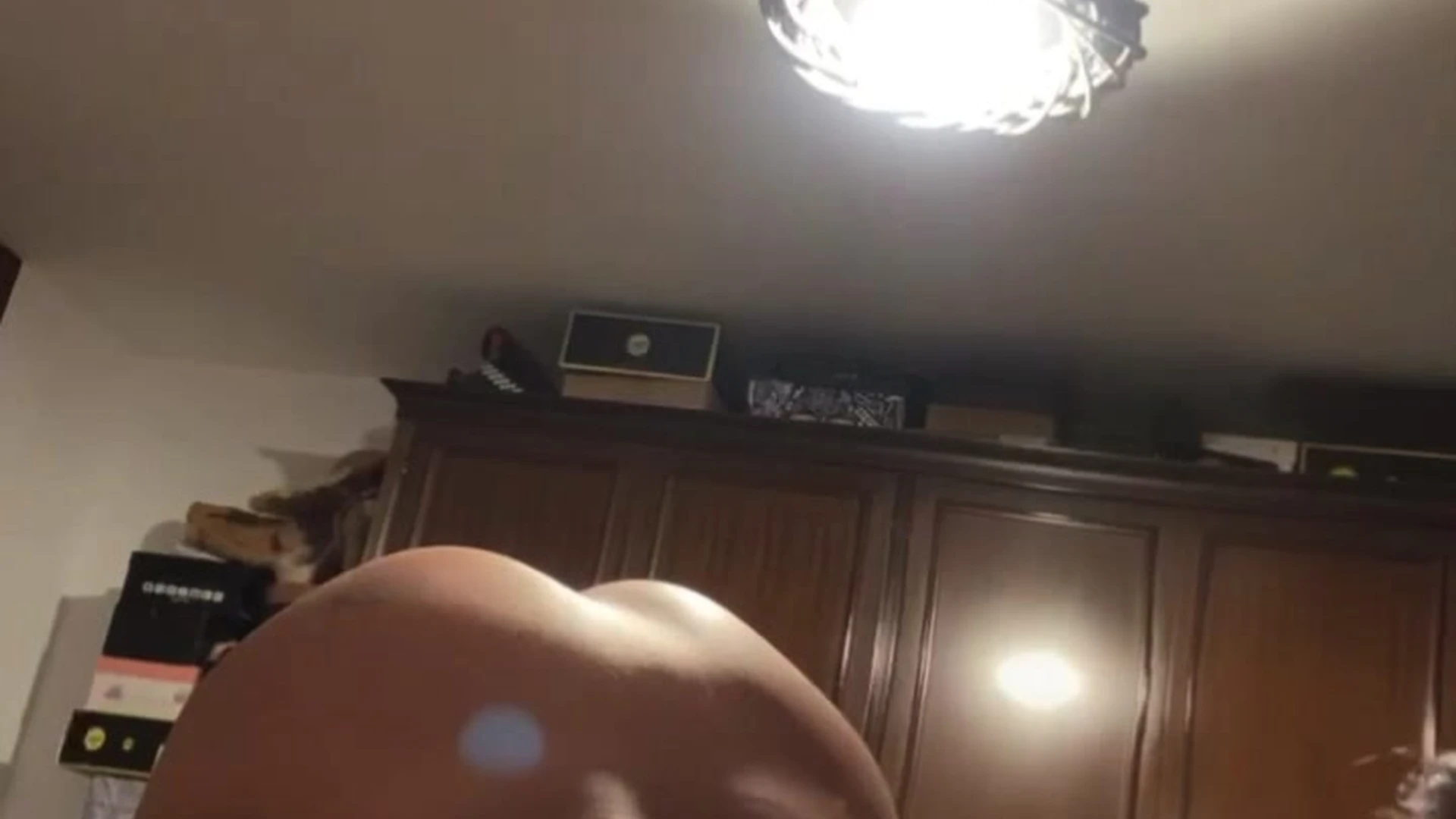 naked Alex Mucci teasing on the bed