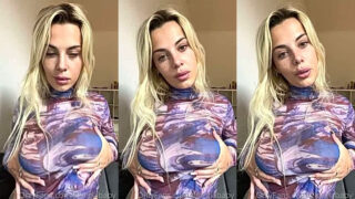 giorgiababy teasing video playing with her big tits