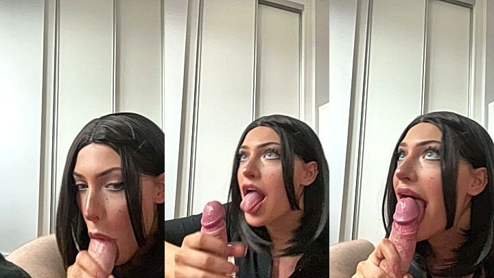 onlyfans sextape Ari Baby giving a blowjob in newly leaked video