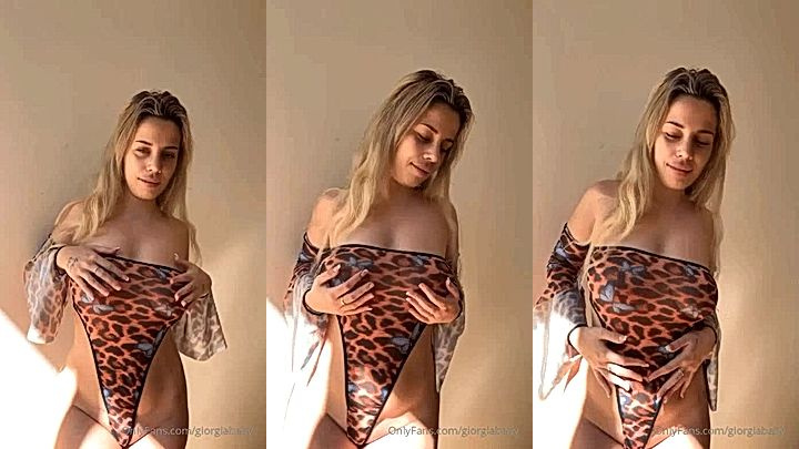 onlyfans leaked video of giorgiababy teasing in a sexy lingerie