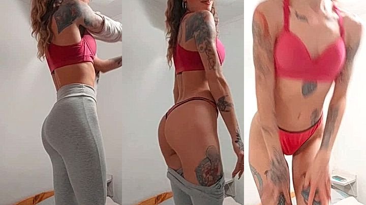 sexy Kadito stripping her cloth toshow off her sey slim body