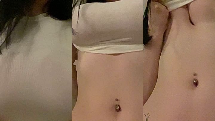 Layla Dream liftin her to showing her fake tits in onlyfans leaked video