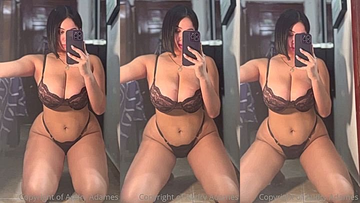 sexy AudryAdames shaking her big tits on camera