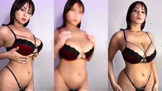 onlyfans leaked video of AudryAdames in a sexy lingerie dancing and shaking her ass