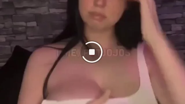 onlyfans leaked xxx video of Layla Dream pulling her top up showing her big tits