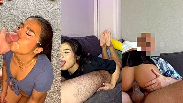 444vanessa onlyfans giving a handjob and getting cumshot on her pussy in leaked porn