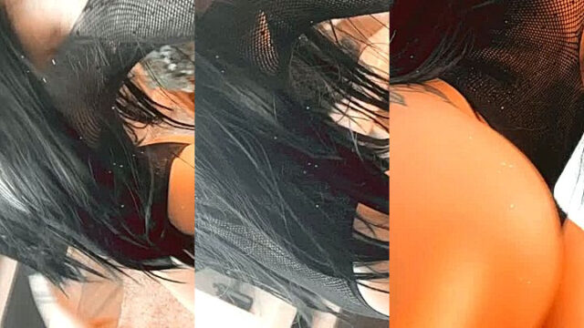 onlyfans leaked xxx video of Amanda Welp taking a selfie showing her small ass