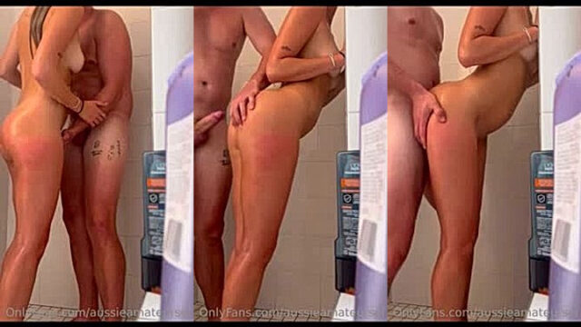 Ellaalexandraxo onlyfans in the shower with her boyfriend getting fucked