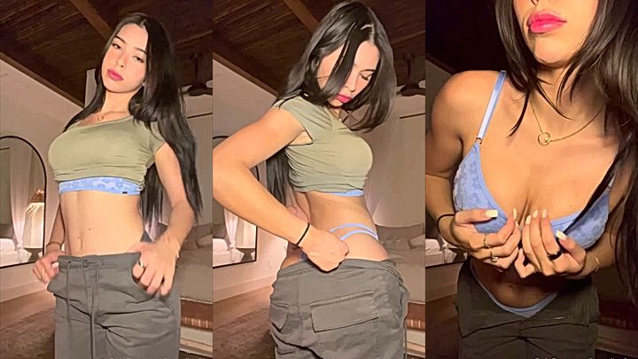 onlyfans video of Aishah Sofey pulling down her pant in newly leaked video