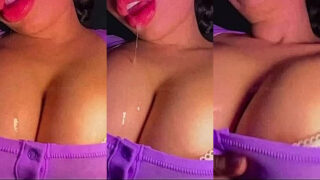 onlyfans Ginasavagex shaking her big tits in leaked tease video
