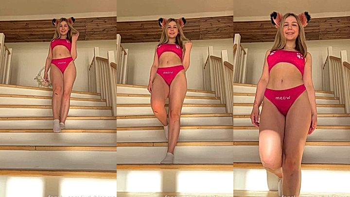 onlyfans leaked video Judy Blooms in a sexy red lingerie
