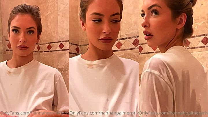 onlyfans leaked xxx video wearing only top in the shower playing with her tits