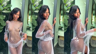 onlyfans leaked video of Anna Celeste in a sexy transparent dress