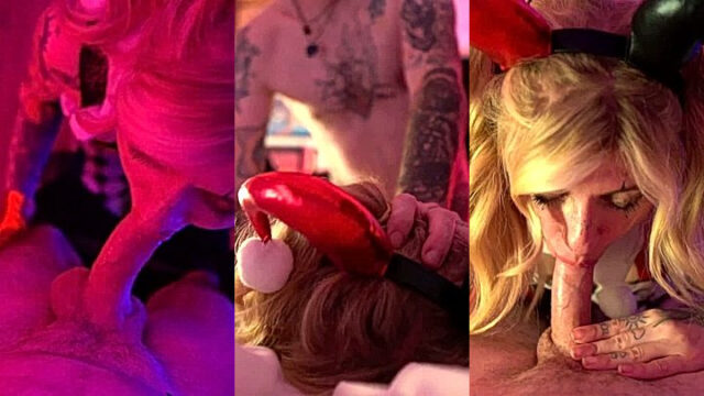 Imsadspice masturbating and giving a blowjob in newly leaked sextape
