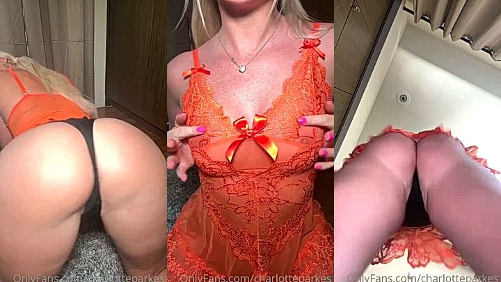 Charlotte Parkes onlyfans  shaking her big ass in newly leaked video