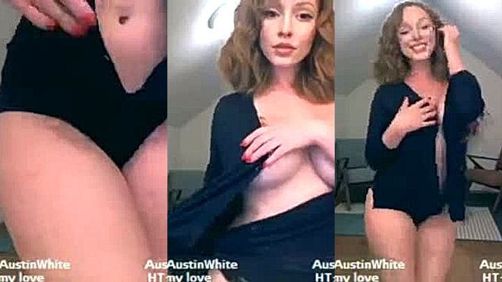 leaked xxx video of Austin White stripping her cloth on camera