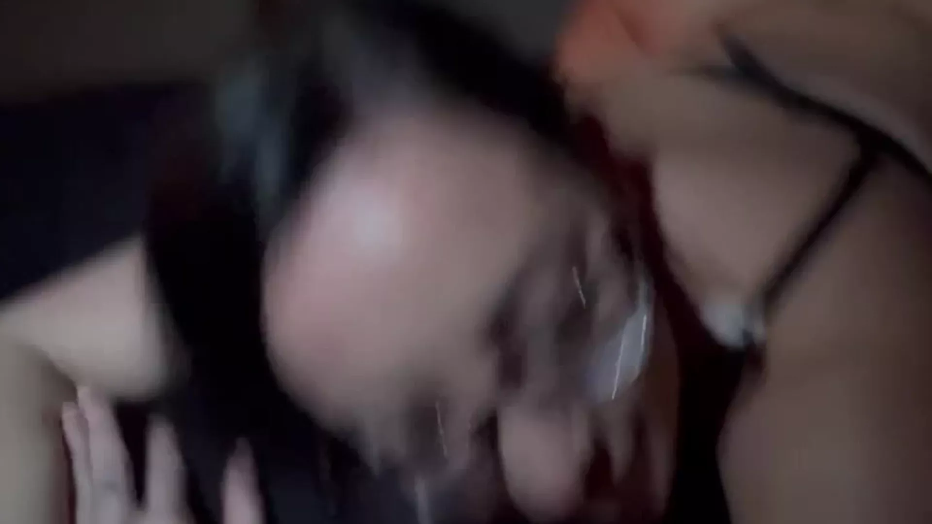 WoeAlexandra lying down shaking her big ass with butt plug in her ass