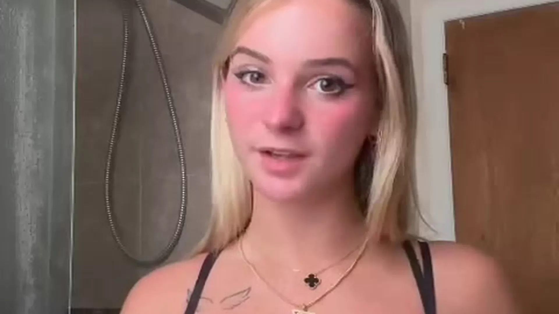Kaitlyn Krems dancing and shaking her big tits in leaked onlyfans video