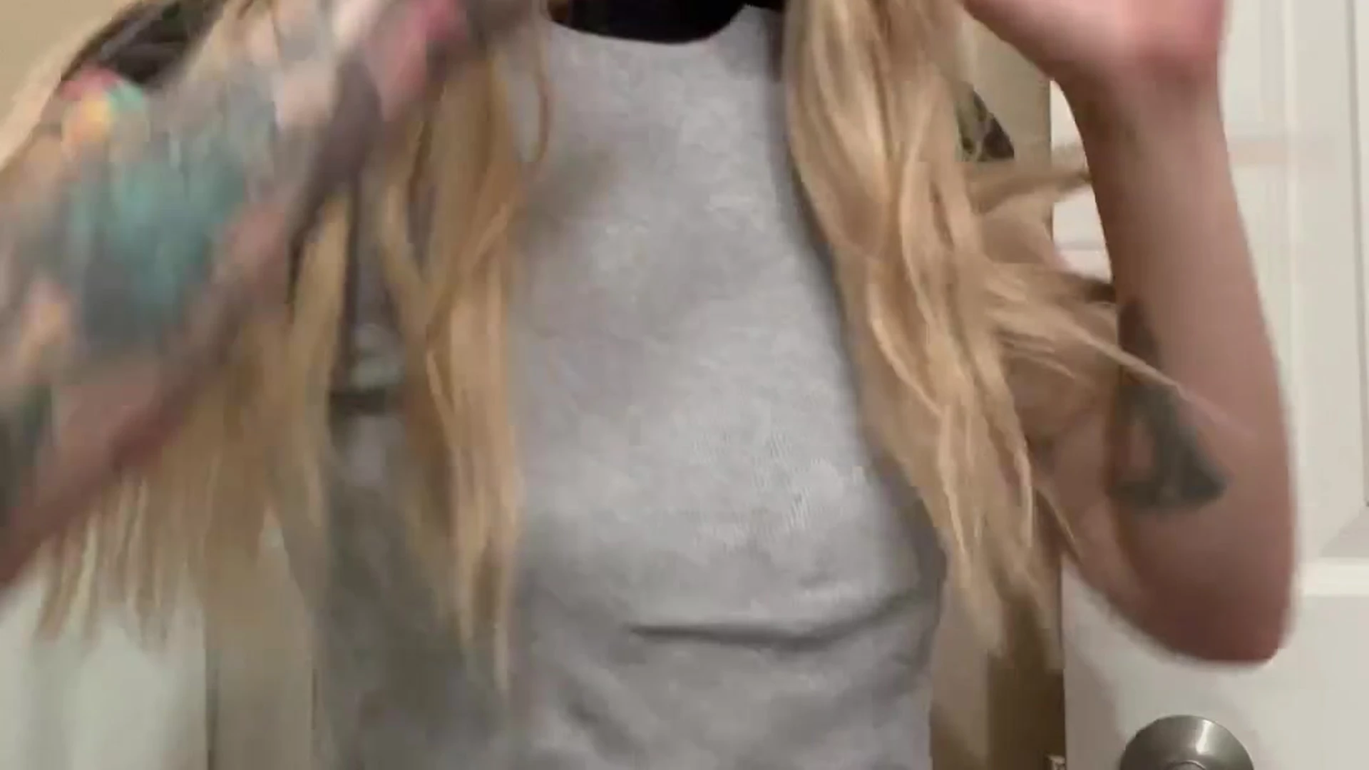 Imsadspice stripping her cloth on camera squeezing her tits