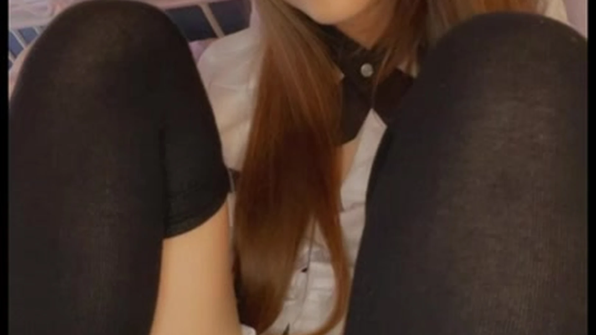 sexy spreading her legs showing off her pussy