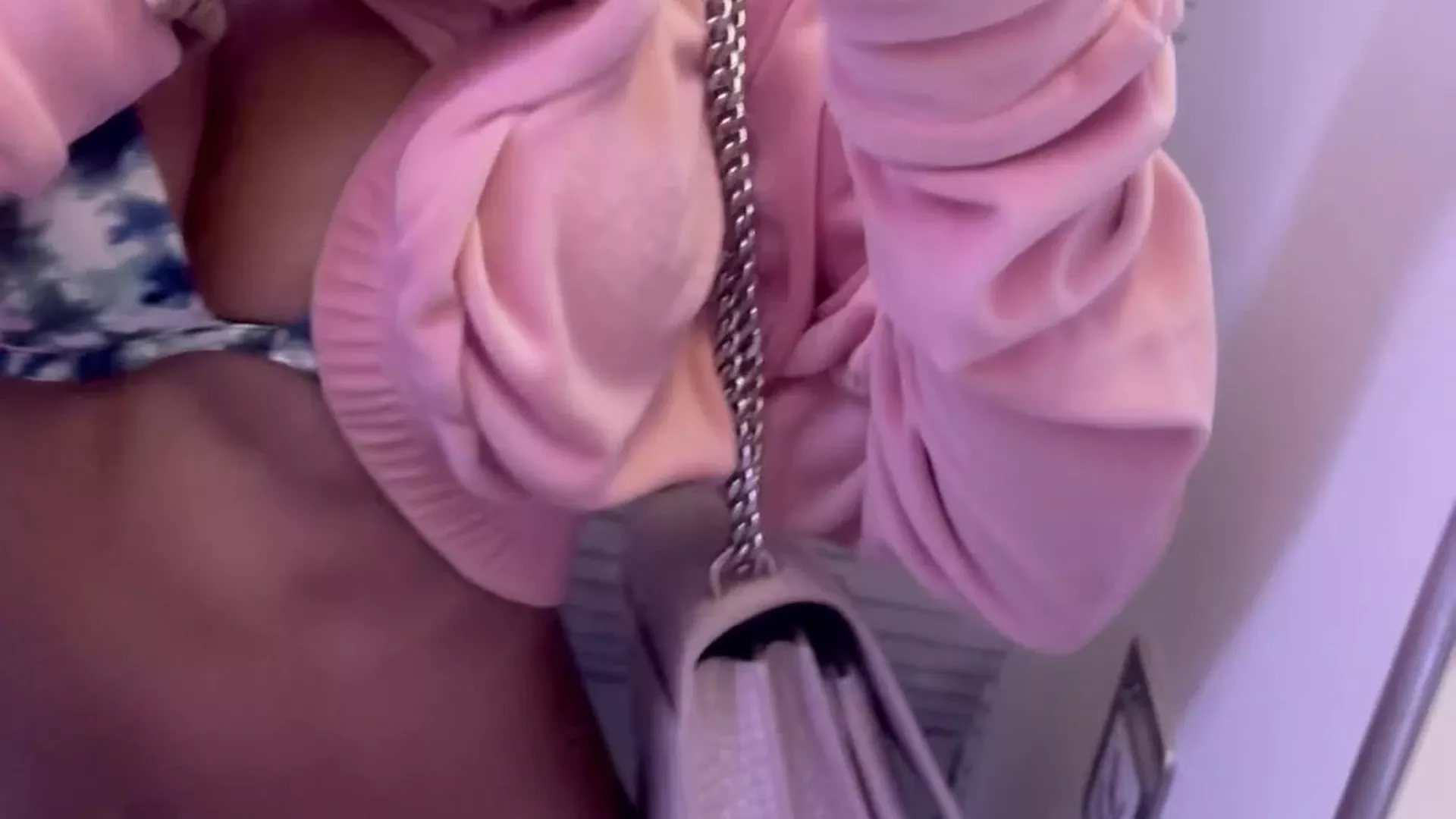 onlyfans clara trinity taking a selfie rubbing her pussy in leaked video
